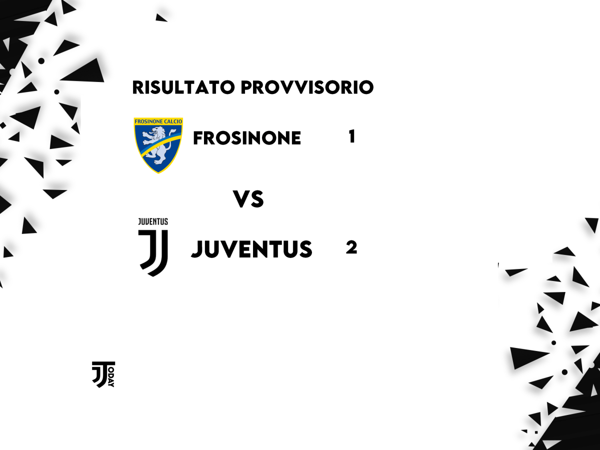 Match Day: Frosinone –&nbsp;Juventus