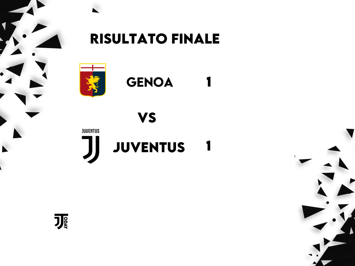 Genoa – Juventus : risultato&nbsp;finale
