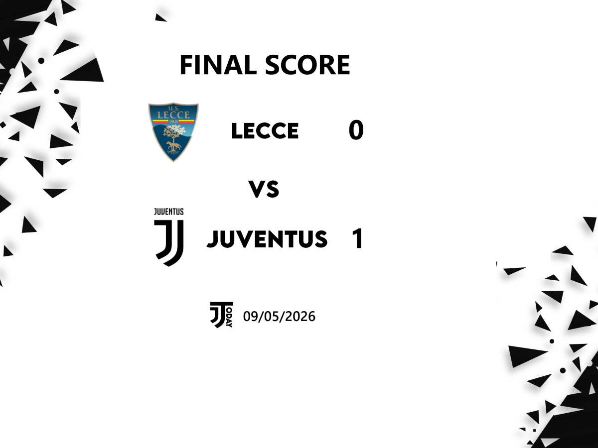 LECCE – JUVENTUS