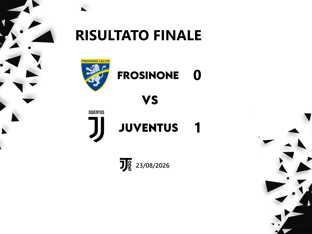 Frosinone – Juventus