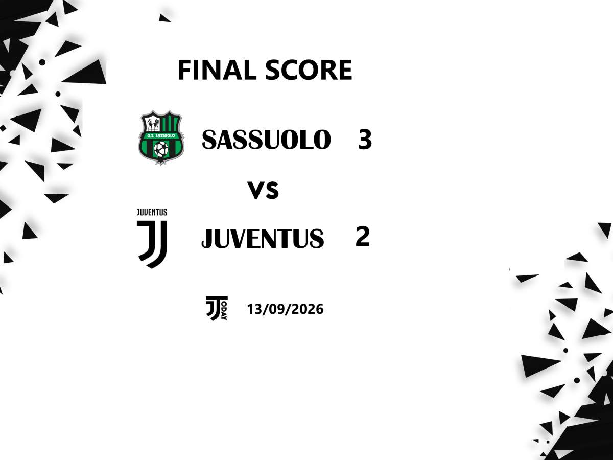 SASSUOLO – JUVENTUS