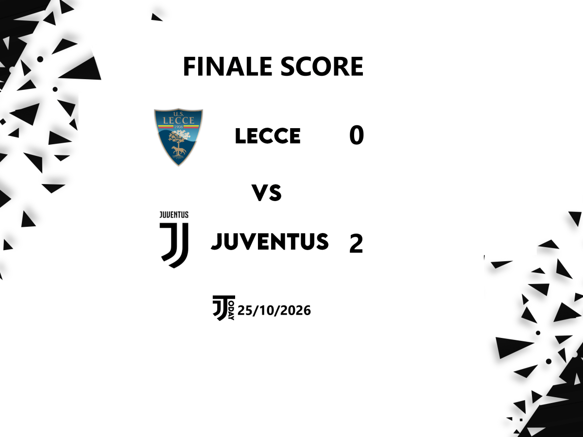 LECCE – JUVENTUS