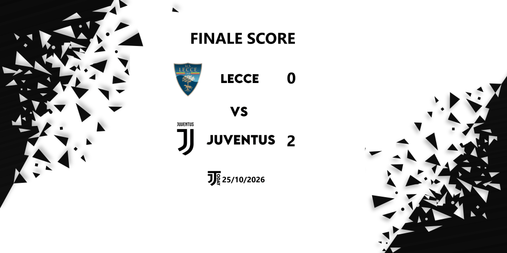 LECCE – JUVENTUS